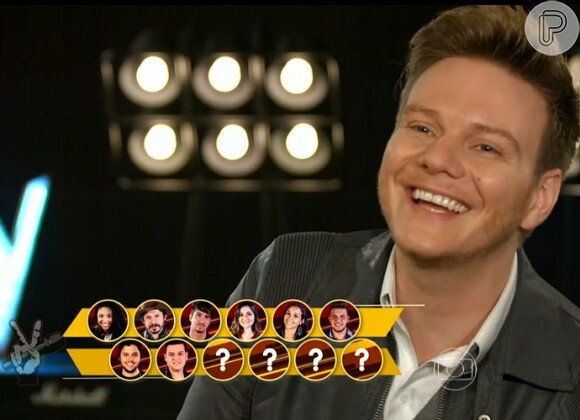 'Meu time está aberto. Se o cara chegar e cantar com sentimento, as quatro cadeiras viram e começa a briga', avisou Michel Teló