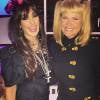 Xuxa foi tietada pela cantora Marina Elali na festa de Fabiana Karla
