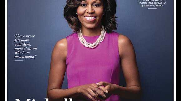 Sem franjinha, Michelle Obama admite em revista: 'Estou satisfeita como mulher'