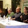A atriz Maitê Proença e o diretor Domingos Oliveira participam da coletiva de imprensa do filme 'Primeiro Dia de Um Ano Qualquer', no Festival de Gramado