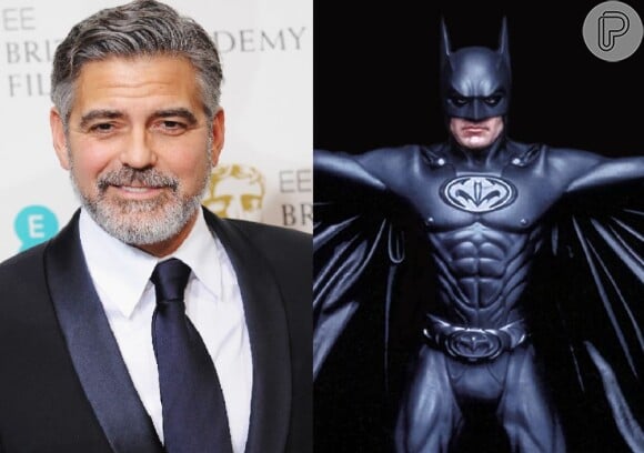 George Clooney já viveu Batman nos cinemas. Em 1997, o filme foi muito criticado, sendo indicado a 11 categorias no Framboesa de Ouro