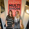Samara Felippo e Carolinie Figueiredo  posam no Prêmio Multishow 2013
