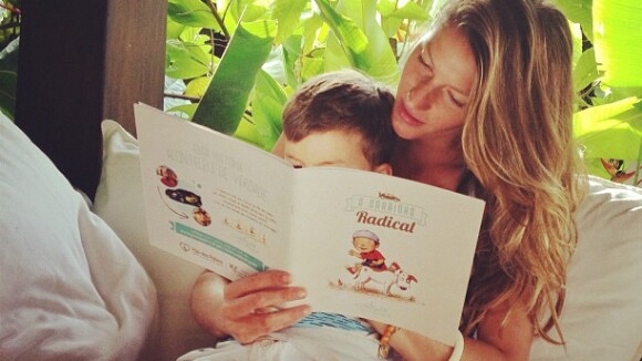 Gisele Bündchen sobre seus filhos com Tom Brady: 'Não poderia estar mais feliz'