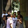 Alicia Keys tira foto com fãs nesta quarta-feira, dia 12 de setembro de 2013