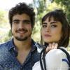 Caio Castro e Maria Casadevall falaram sobre a repercussão do público com o casal mais sensual de 'Amor à Vida'