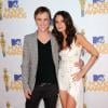 Tom Felton e Jade Olivia compareceram ao 'MTV Movie Awars' de 2009