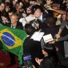 Tom Felton fez muito sucesso em sua visita ao Brasil durante a première do último filme da saga 'Harry Potter'
