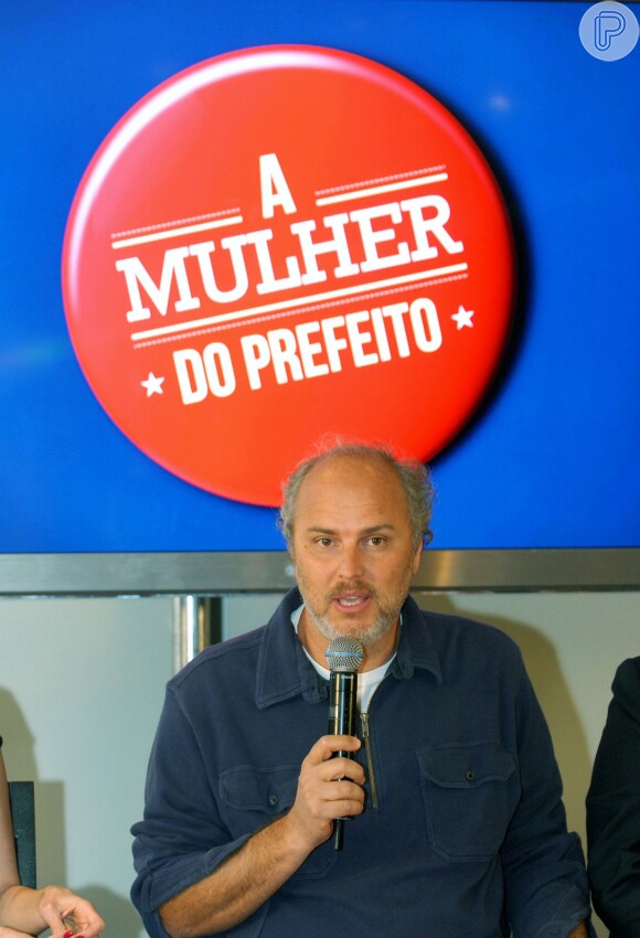 Luiz Villaça é o diretor geral da série 'A Mulher do Prefeito'