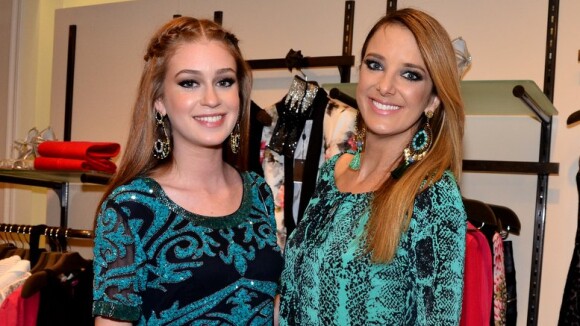 Marina Ruy Barbosa e Ticiane Pinheiro prestigiam evento de moda em SP