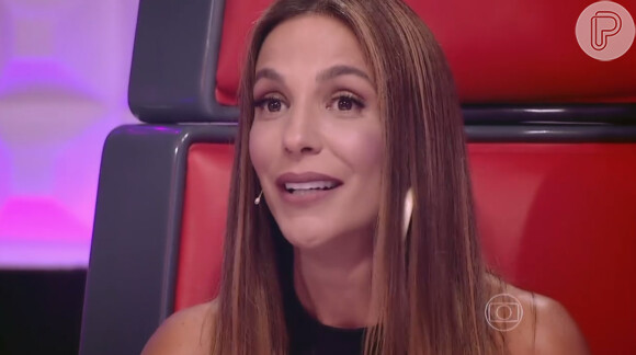 Recentemente, Ivete Sangalo se emocionou durante o programa 'The Voice Kids'