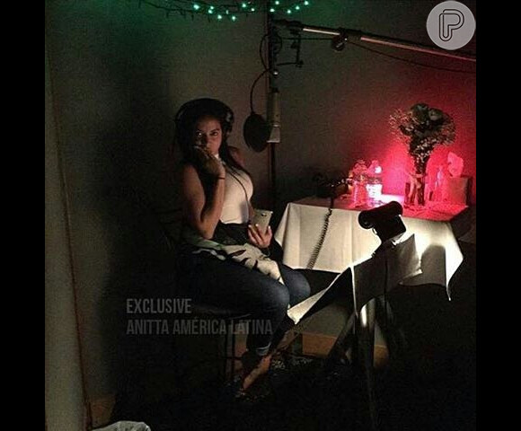 Anitta está gravando música em inglês com Dae One, produtor que já trabalhou com Snopp Dogg e outros artistas internacionais