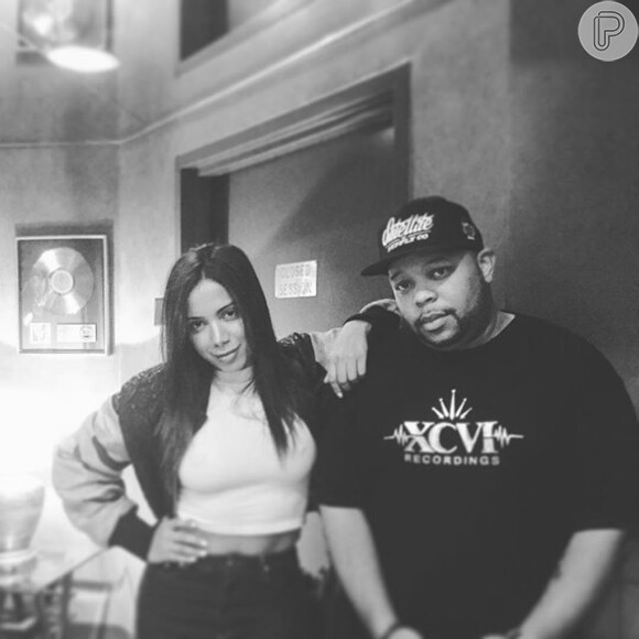 Anitta faz parceria com produtor americano em estúdio em que Kate Perry já gravou: 'Chocar o mundo'