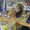 Juliana Alves festejou o título de campeã da Unidos da Tijuca no Carnaval 2014