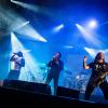 No palco Sunset, a banda Sepultura fez dobradinha com o cantor Zé Ramalho