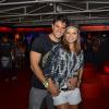 Milena Toscano e o namorado curtiram quinto dia de shows no Rock in Rio 2013, nesta sexta-feira (20)