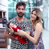 Jéssica Costa e Sandro Pedroso com o recém-nascido, Noah