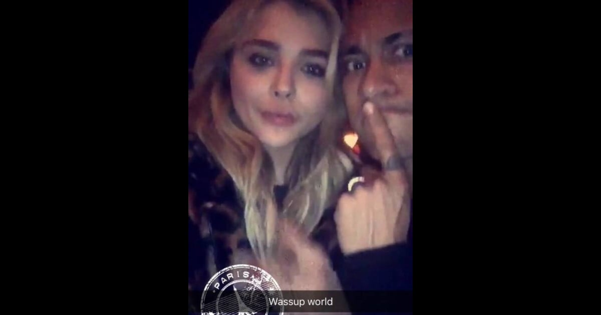 Dinheiro news - Neymar pegando Chloe Grace Moretz (ninfeta do kick