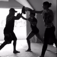  Bruna Marquezine e Fernanda Souza fazem aula de muay thai juntas nesta quarta-feira, dia 02 de março de 2016 