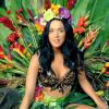 Katy Perry gravou clipe de 'Roar' no maior clima selvagem