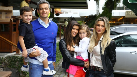 Olívia, filha de Flávia Alessandra e Otaviano Costa, comemora 3 anos com famosos
