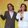 Marieta Severo e Lúcio Mauro Filho se divertem no Prêmio Claudia