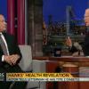 Tom Hanks foi entrevistado por David Letterman  para falar do atual momento da sua carreira