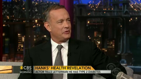 Tom Hanks revela sofrer de diabetes tipo 2 em programa de televisão