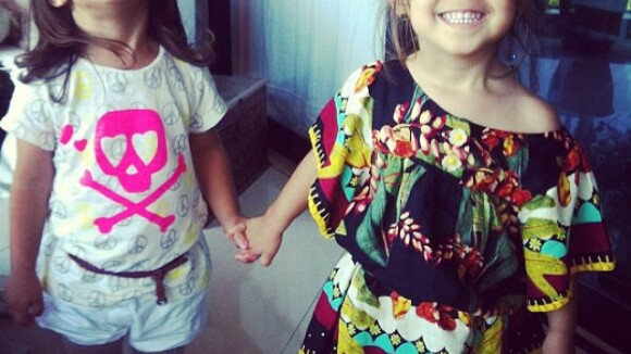Giovanna Antonelli comemora o aniversário de 3 anos das gêmeas: 'Alegria'