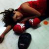 Deborah Secco se cansa após treinamento com personal trainer, em 10 de outubro de 2013