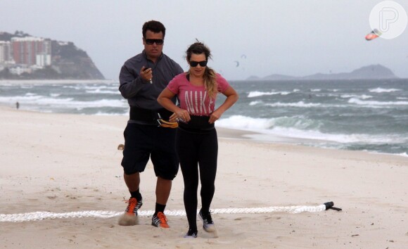 Em entrevista ao Purepeople, o personal trainner de Fernanda Souza afirmou que a atriz adora exercícios físicos