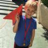 Davi Lucca, filho de Neymar, comema medalha em olimpíada escolar na sexta-feira, 13 de maio de 2016
