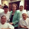 Fernanda Montenegro celebrou os 84 anos no restaurante da chef Roberta Sudbrack, o 'RS', no Jardim Botânico, Zona Sul do Rio de Janeiro, nesta quinta-feira, 16 de outubro de 2013