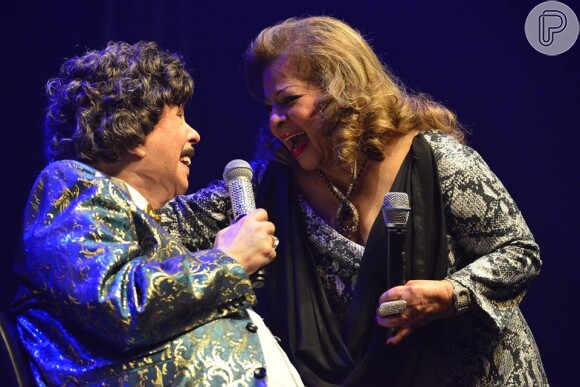 Cauby Peixoto e Ângela Maria estavam fazendo uma turnê que relembrava 120 anos de música: 60 de cada carreira