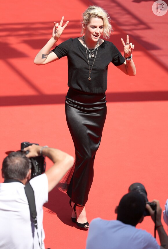 Kristen Stewart se juntou ao time de estrelas que passou pelo Festival de Cannes