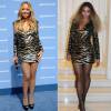 Mariah Carey repetiu o modelo de vestido já usado por Beyoncé