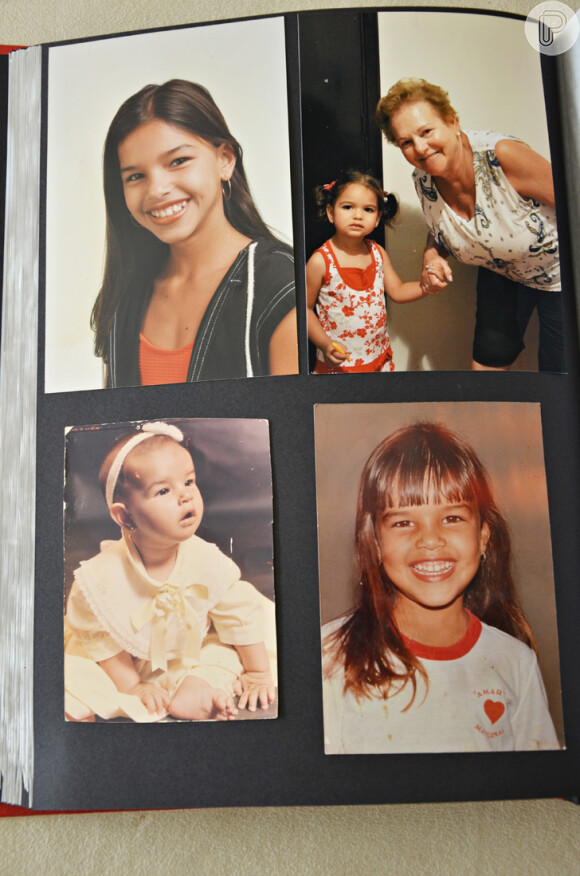 Fotos da infância de Mariana Rios em Araxá (MG)