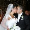 Gracyanne Barbosa e Belo se casaram na igreja da Candelária no dia 18 de maio