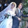 Marcelo Serrado e Roberta Fernandes se casaram no dia 6 de julho, no Rio