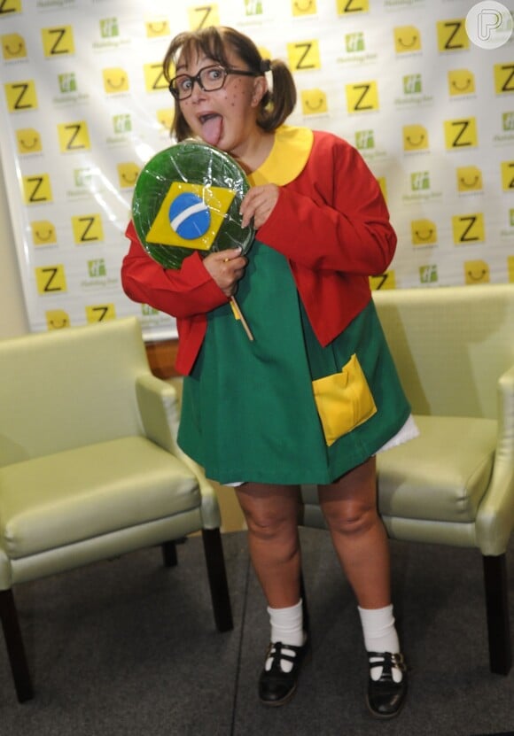 Como Chiquinha, Maria Antonieta de Las Nieves fará dois shows no Brasil, além de participações em programas de TV