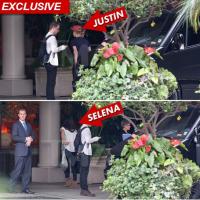 Justin Bieber e Selena Gomez são vistos juntos em hotel de Los Angeles