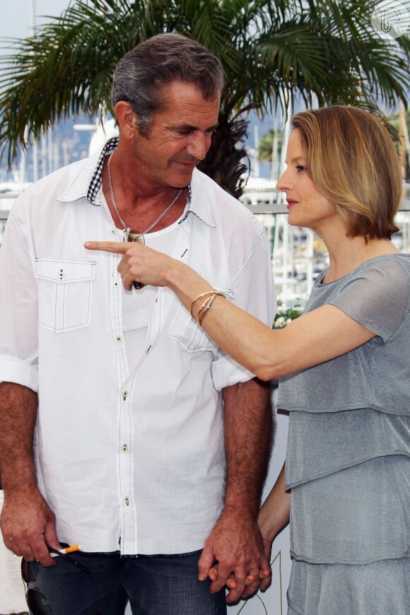 Jodie Foster e Mel Gibson trabalharam juntos no longa-metragem 'Maverick', em 1994, e novamente em 2011, no filme 'The Beaver'