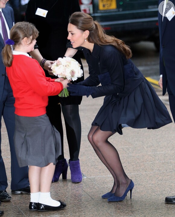 Kate Middleton foi visitar um evento beneficente promovido pelo Place2Be