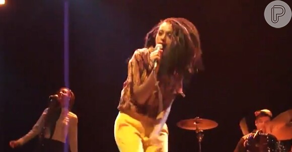 Solange Knowles recebe o carinho do público brasileiro em show