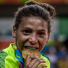 Rafaela Silva, medalha de ouro da Olimpíada Rio 2016, virou queridinha dos brasileiros após vencer disputa no judõ nesta segunda-feira, 08 de agosto de 2016