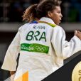 A judoca Rafaela Silva é uma atleta dedicada, disciplinada, mas tem preguiça de treinar