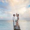 Isabeli Fontana e Di Ferrero se casam em cerimônia discreta nas Maldivas nesta terça-feira, dia 09 de agosto de 2016
