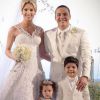 Thyane Dantas usou para se casar com Wesley Safadão um vestido avaliado em R$ 72 mil com 58 mil cristais