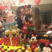 Ceará e Mirella Santos festejam aniversário de 2 anos da filha, Valentina. Fotos