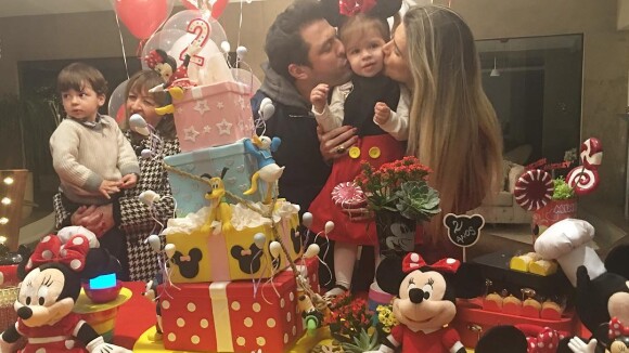 Ceará e Mirella Santos festejam aniversário de 2 anos da filha, Valentina. Fotos