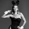 Kate Moss é a capa de janeiro da 'Playboy' americana. A edição celebra os 60 anos da revista e o aniversário de 40 anos da modelo britânica